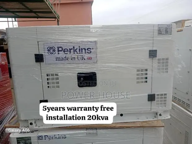 External Gen Perkins Diesel Generator 20kva · Photo 1