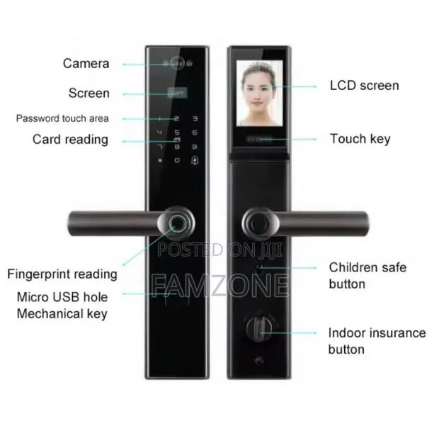 Smart Fingerprint Camera Door Lock · Photo 2