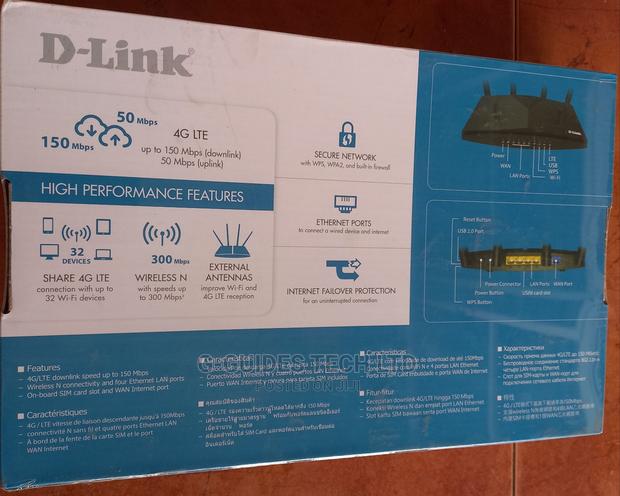 D-Link 4g Lte Sim Router, 4g D-Link Router 300mbps DWR-M921 · Photo 4