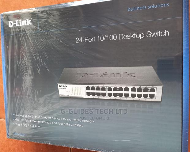 24-Port D-Link Switch Rack-Mount, D-Link 24-Port Switch · Photo 3