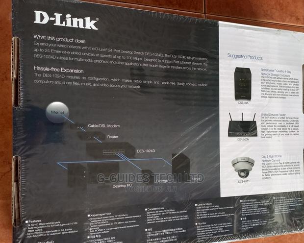 24-Port D-Link Switch Rack-Mount, D-Link 24-Port Switch · Photo 4