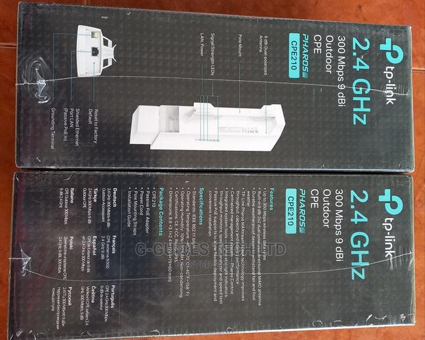 TP-Link CPE210 2.4ghz 300mbs 9dbi Outdoor Cpe Access Point · Photo 3