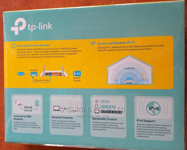 Tp-Link 3g/4g Wireless N Router With USB Sharing Port · Photo 4