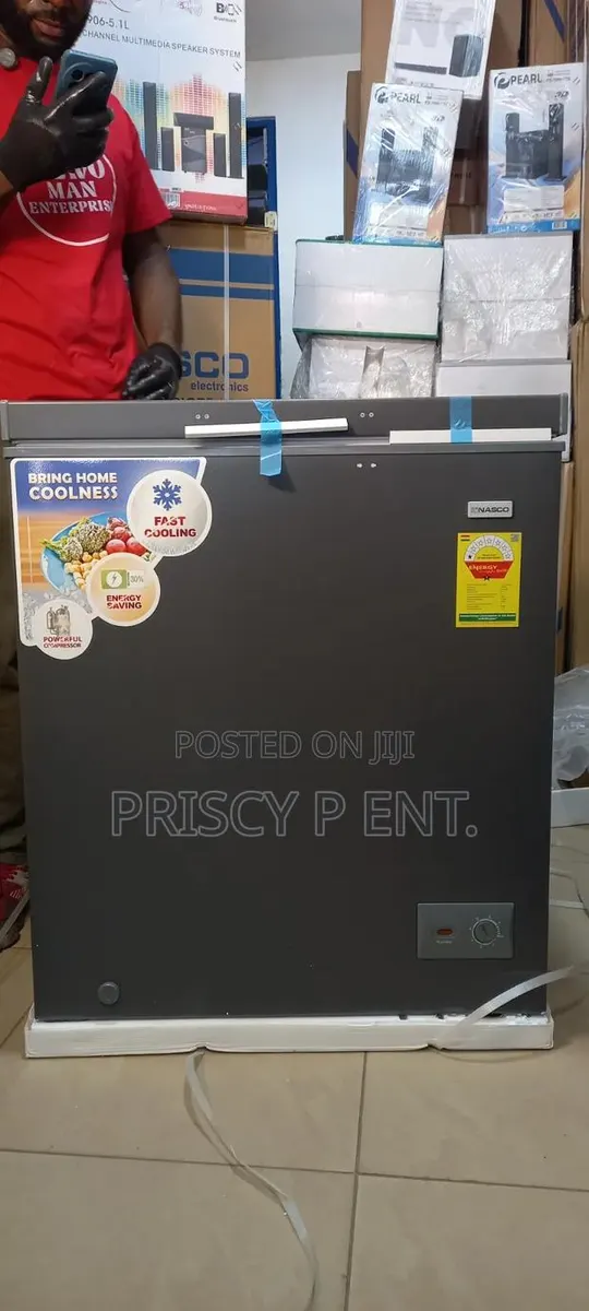 Outside Condenser Freezer · Photo 1