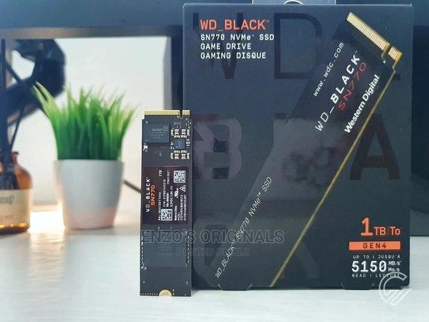 1tb Wd Black Sn770 Pcie Nvme M.2 Gen 4 X 4 Ps5 Compatible · Photo 1