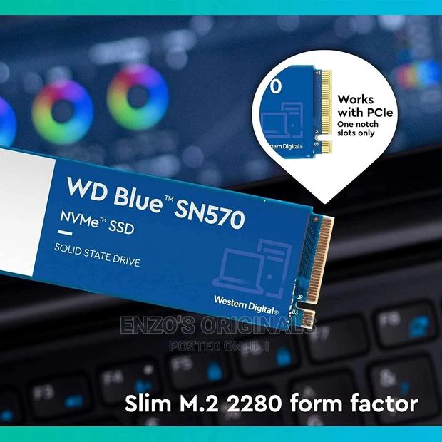 1tb Wd Blue Sn570 Nvme M.2 SSD Original · Photo 4