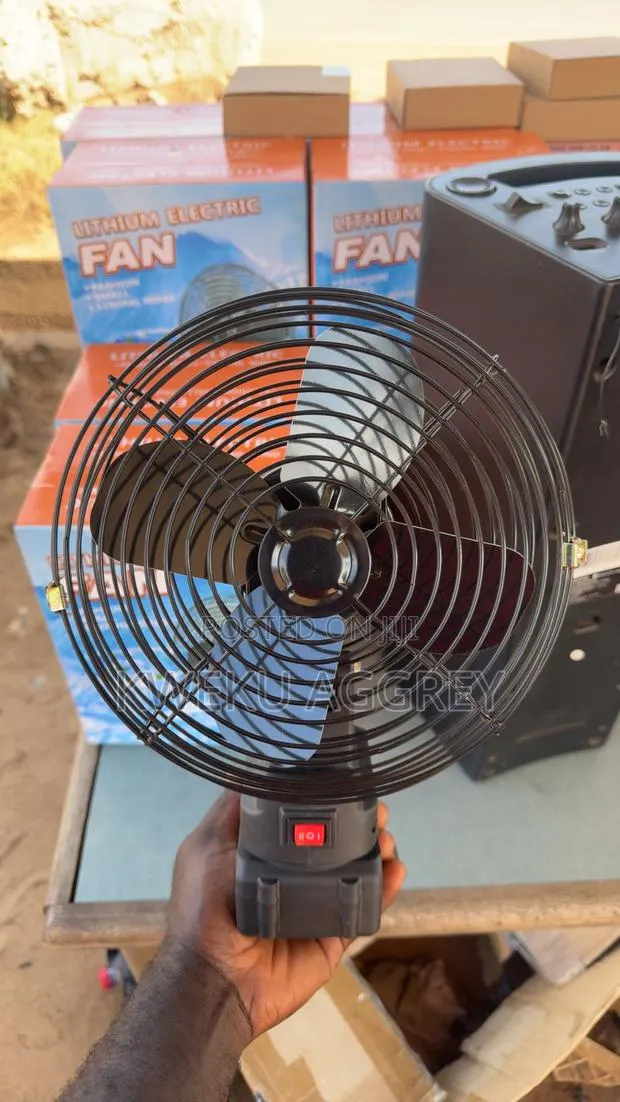 Rechargeable Fan · Photo 1