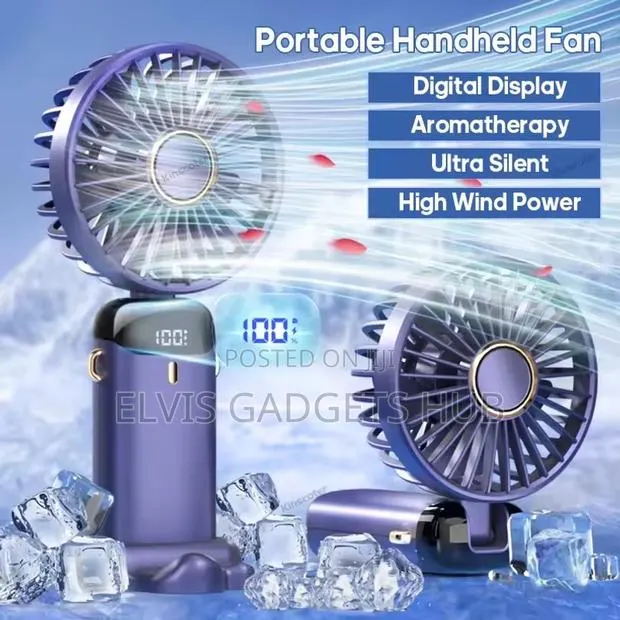 Rechargeable Handheld Fan · Photo 1