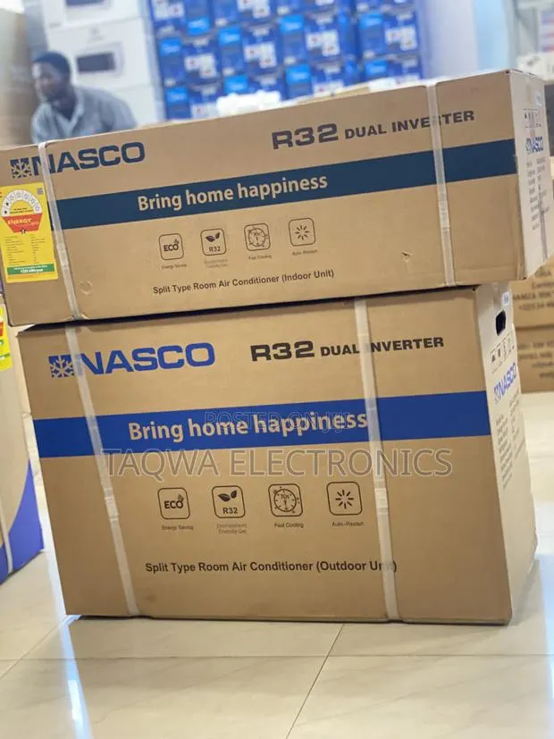 Credible Nasco 1.5hp Inverter Air Conditioner · Photo 1