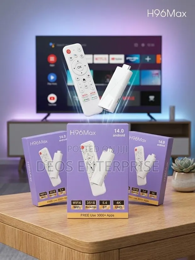 H96 Max TV Stick With Remote · Photo 1