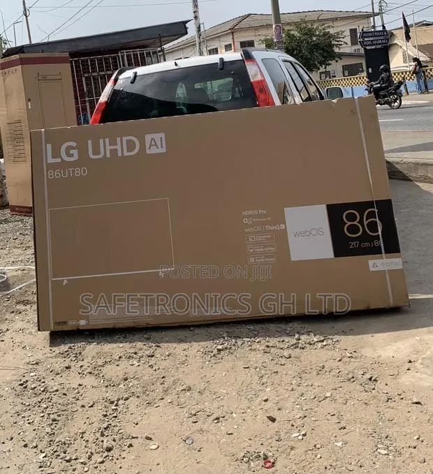 Original 86 Inch Smart Uhd Android Frameless Lg Ut80 Tv · Photo 1