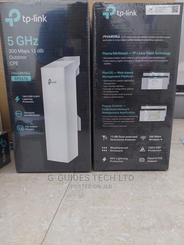 Tp-Link 5ghz 300mbps 13dbi Outdoor Cpe Access Point Cpe510 · Photo 2