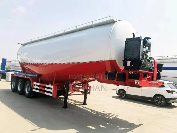 40 M3 CBM Bulk Cement Powder Tanker Semi Trailer 3 Axles · Photo 1