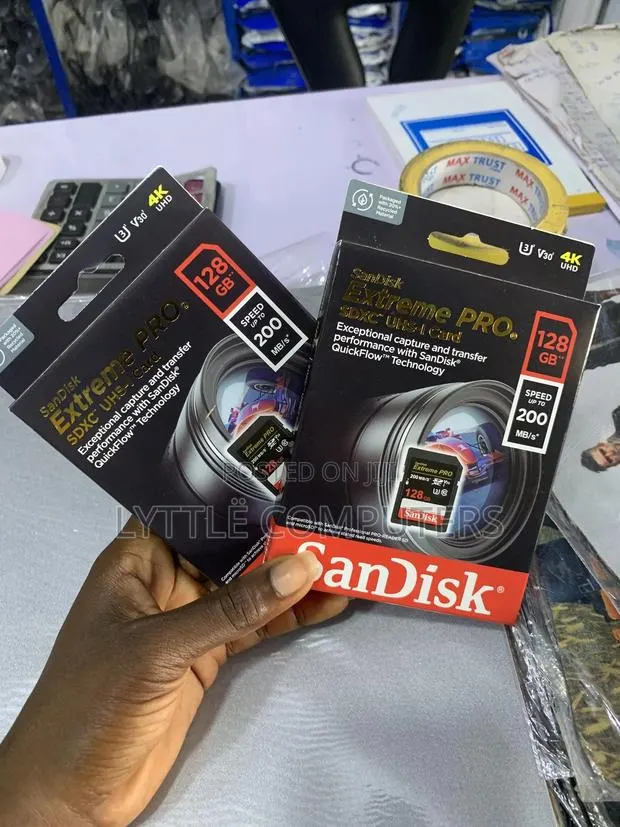 128gb Extreme Pro Camera Sd Card · Photo 1