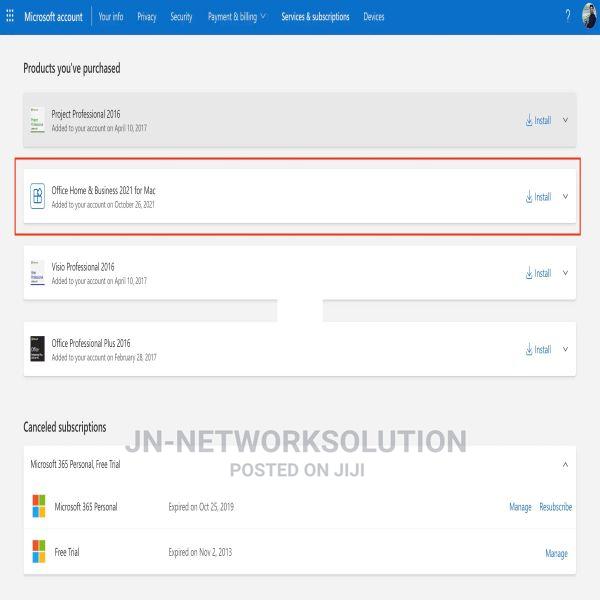 Microsoft Office 2021 Home and Business for PC/MAC · Photo 3