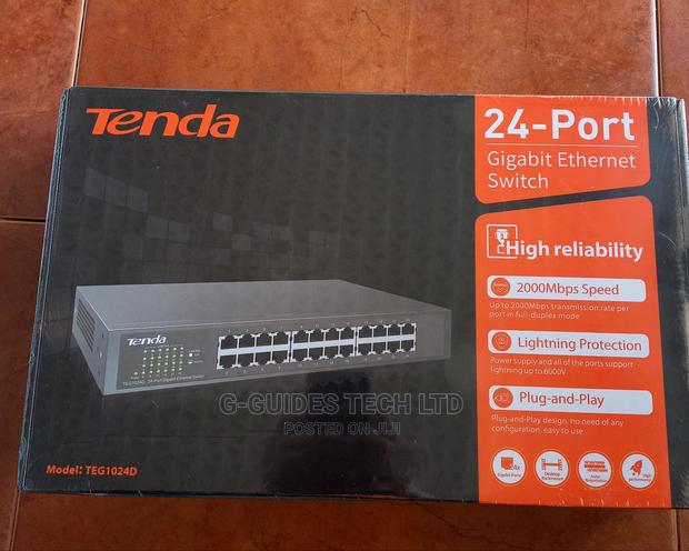 Tenda 24port Gigabit Switch, 24-Port Gigabit Ethernet Switch · Photo 4