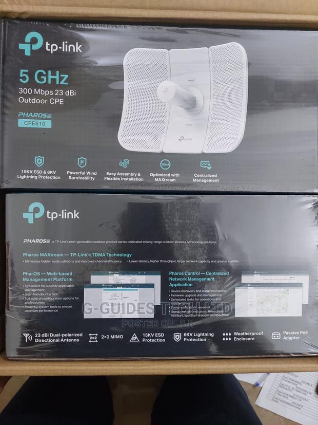 TP-Link 5ghz 300mbps 23dbi Outdoor Access Point Cpe610 · Photo 2