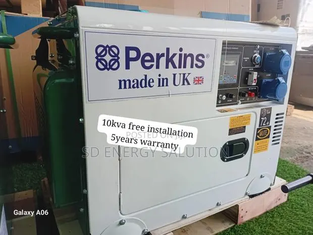 Powerful Performance Perkins 10kva 13000watts Diesel Silent · Photo 1