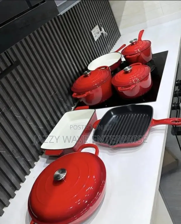 Cast Iron Enamel Nonstick Cookware Set · Photo 1