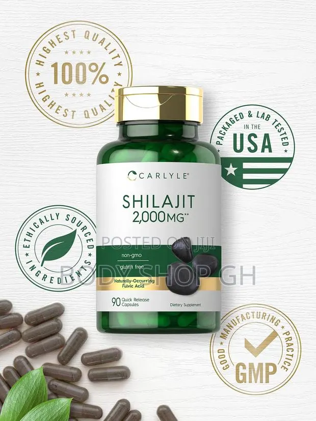 Carlyle Shilajit Capsules | 90 Count - 2000mg · Photo 1