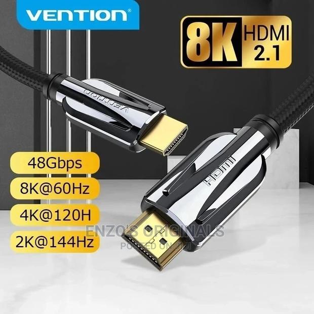 Hdmi 2.1 Cable at 120hz at 60hz 48gbps HDCP2.2 10ft or 3M · Photo 2