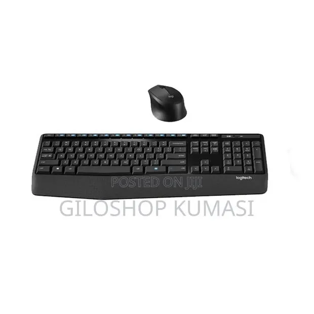 Logitech MK345 Full Size Wireless Keyboard and Mouse Combo · Photo 1