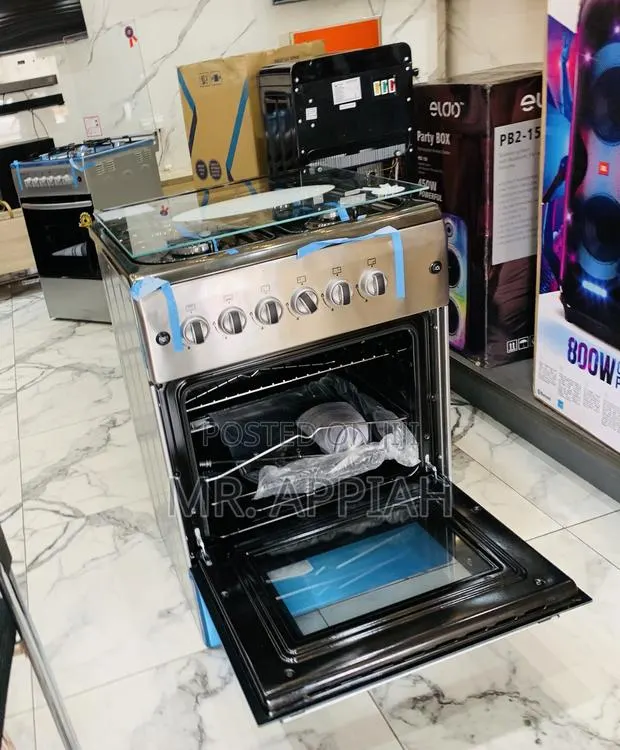 Fast Cooking Ferre 60x60cm 4 Burner Freestanding Cooker With Oven. · Photo 1