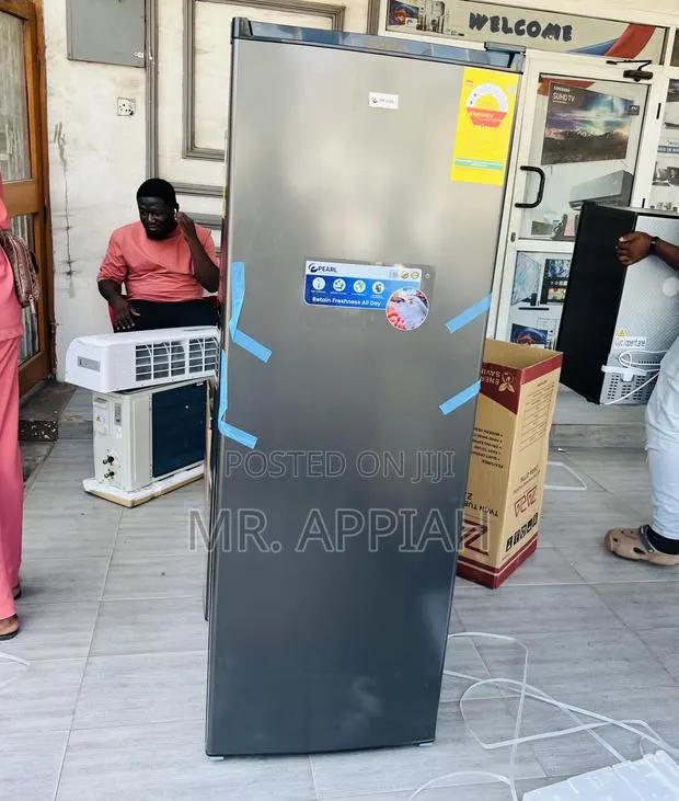 Pearl Single Door Upright Standing Freezer(242l)Dark Gray · Photo 1