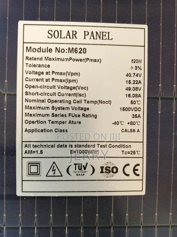 620w Solar Panels · Photo 1