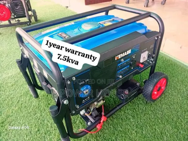 Exclusive Radiance Tap Kemage Petrol Generator 7.5kva · Photo 1