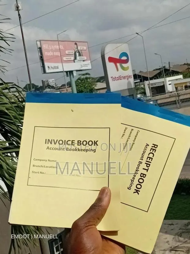 10 Invoice | Receipt Books - Design + Print · Photo 1