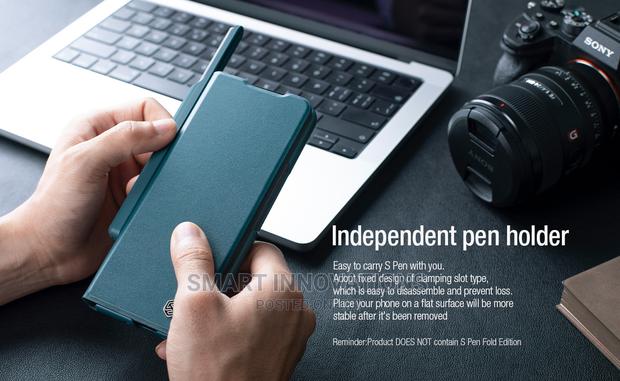 Galaxy Z Fold 5 | Z Fold 4 Qin Leather Case With Pen Holder · Photo 7
