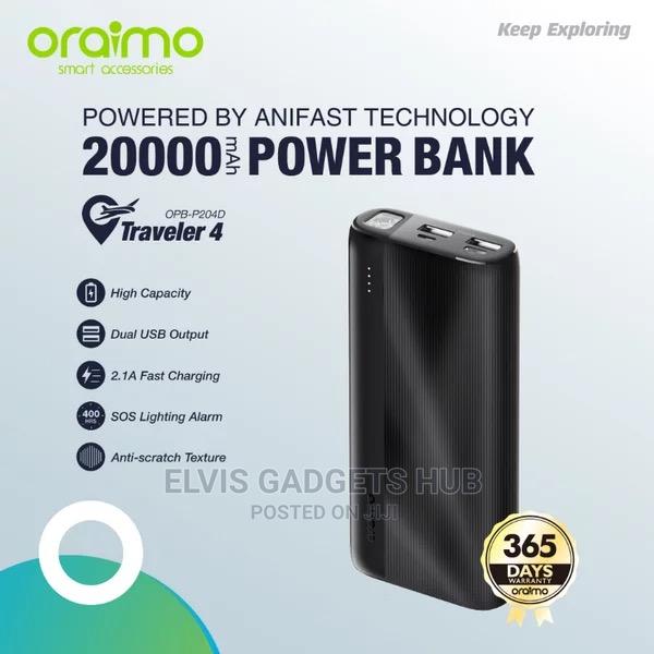 Oraimo Traveler 4 20000mah Power Bank · Photo 1