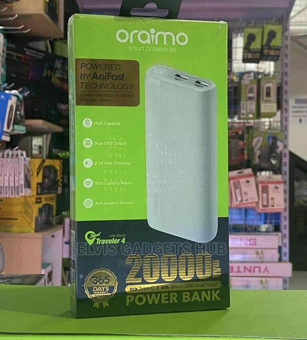 Oraimo Traveler 4 20000mah Power Bank · Photo 5