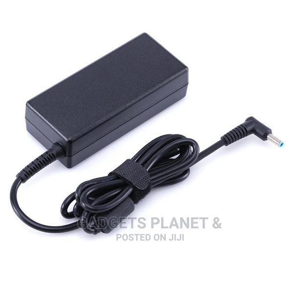 HP Laptop Adapter With Power Cable Small (Blue) Pin 65 Watts · Photo 3