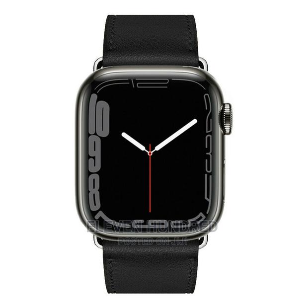 Leather Bracelet Strap Band for Apple Watch Se 7 6 5 4 3 45 · Photo 3