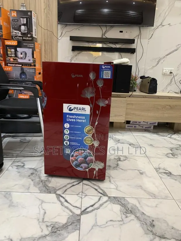 Kindly Check Pearl 80liters Table Top Fridge Red Pf-109 · Photo 1