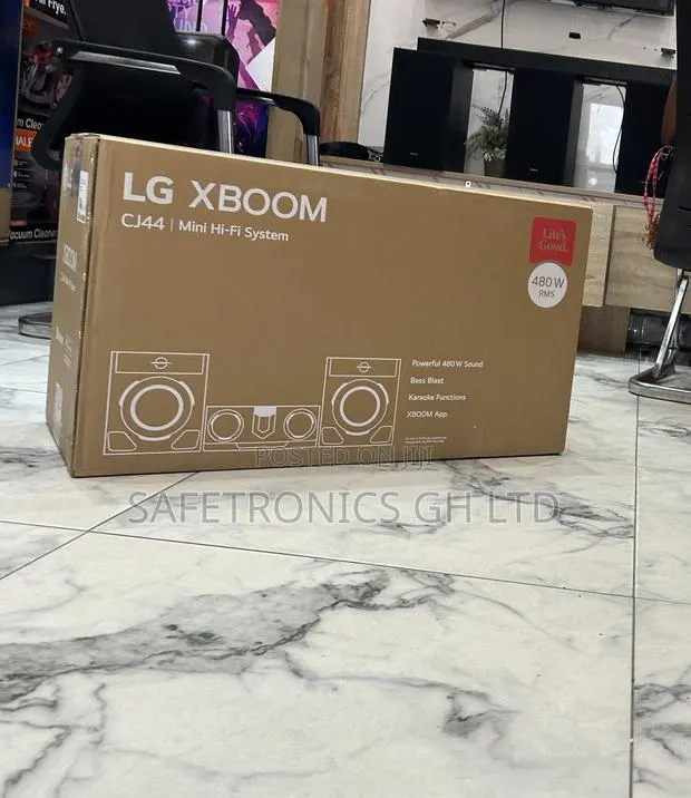 Try Out Electric Lg Bluetooth 480 Watts Cj44 Speaker · Photo 1