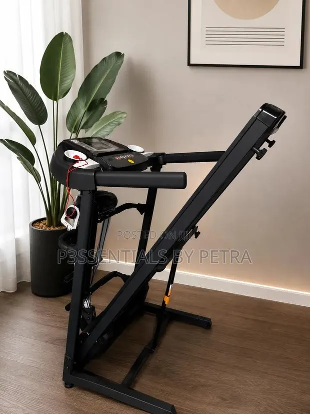 Slightly Used Folding Motorized Treadmill | Home Gym Fitness Machine · Photo 1