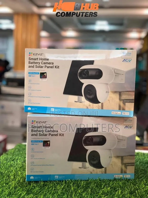 Ezviz CS-HB90/SP (4MP+4MP) Wi-Fi Solar Dual Lens Smart Home Camera Kit · Photo 1