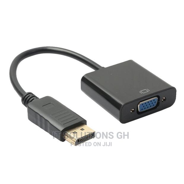 Display Port (DP) to VGA Converter Cable · Photo 1