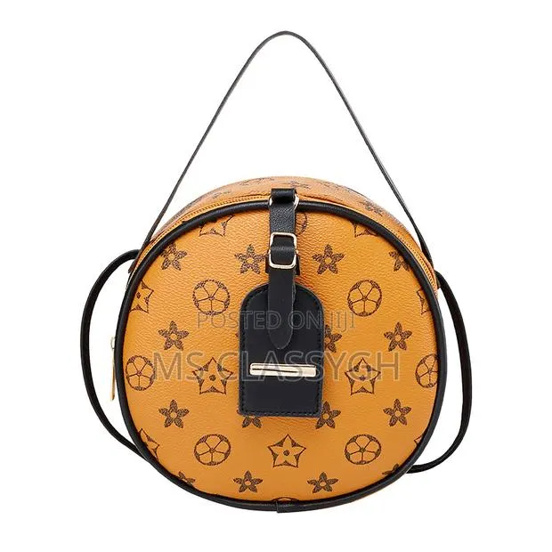 Round Cake Bag Classic Versatile Trend Shoulder Crossbody · Photo 1