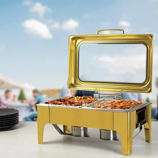 Double Rectangular Chafing Dish · Photo 1