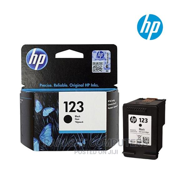 HP 123 Black Ink Cartridge (F6V17A) · Photo 1