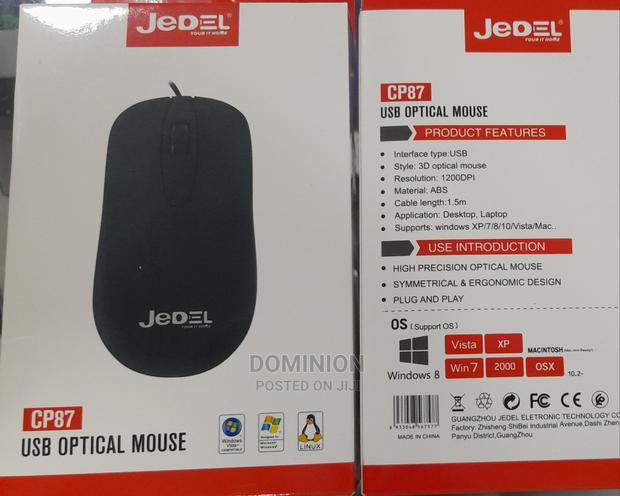 Jedel Cp87 USB Optical Mouse · Photo 1