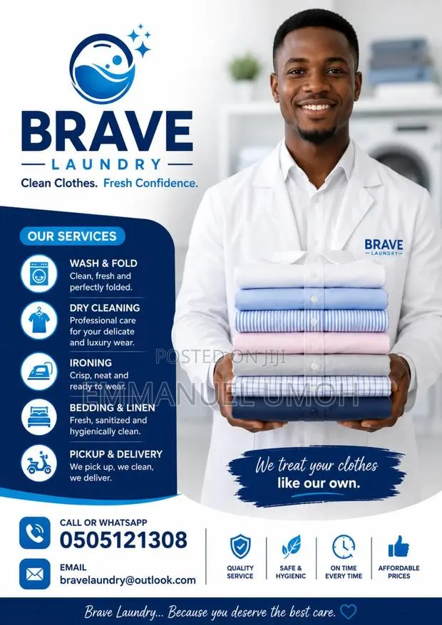 Fast and Reliable Laundry Services · Photo 1