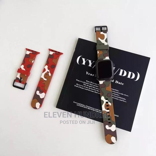 Apple Iwatch Series 7 6 5 4 3 Military Straps · Photo 1