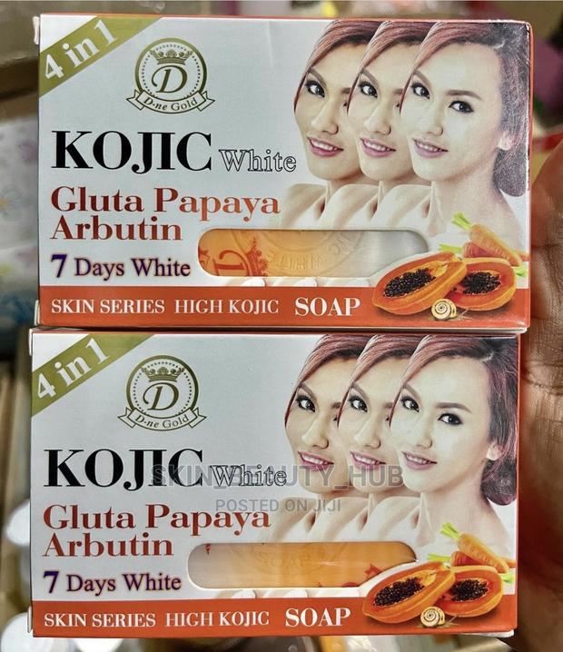 Kojic White Gluta Papaya Arbutin Soap · Photo 1