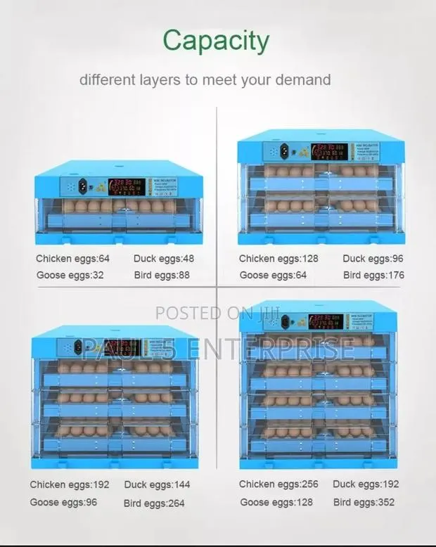 192eggs Incubator Fully Automatic Dual Power Wholesale and Retail · Photo 2