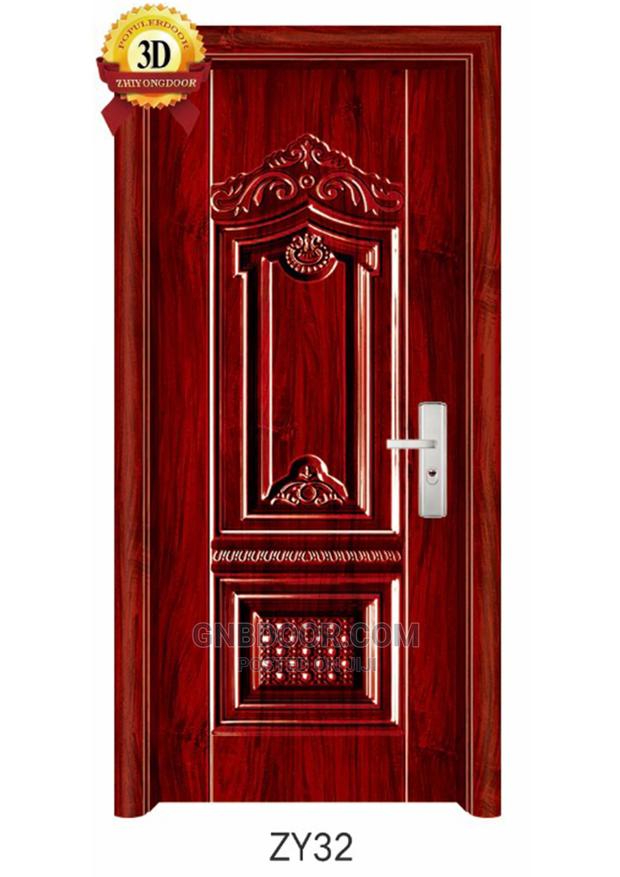 Interior Door American Door Metal Coated Wooden Door · Photo 3